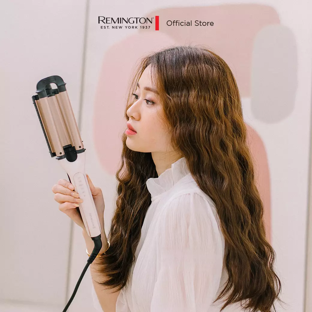 Remington Catokan Gelombang Adjustable Waver CI19A1-AP