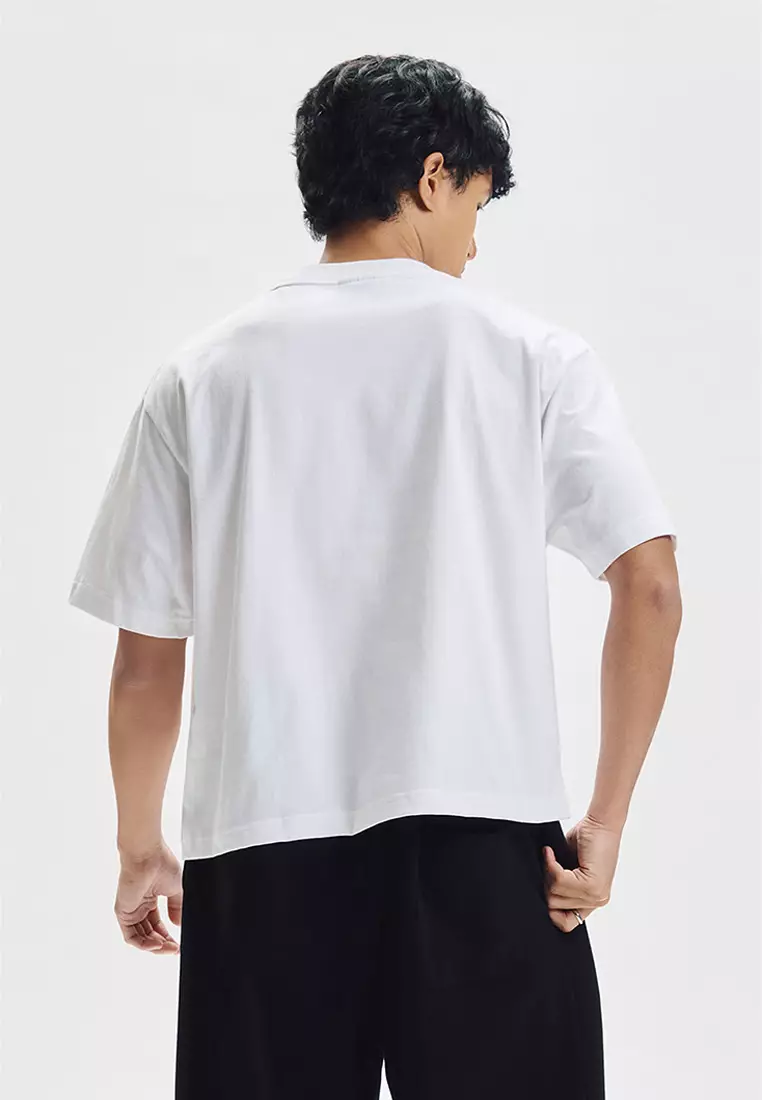 Win First Talk Later Boxy Graphic T-Shirt