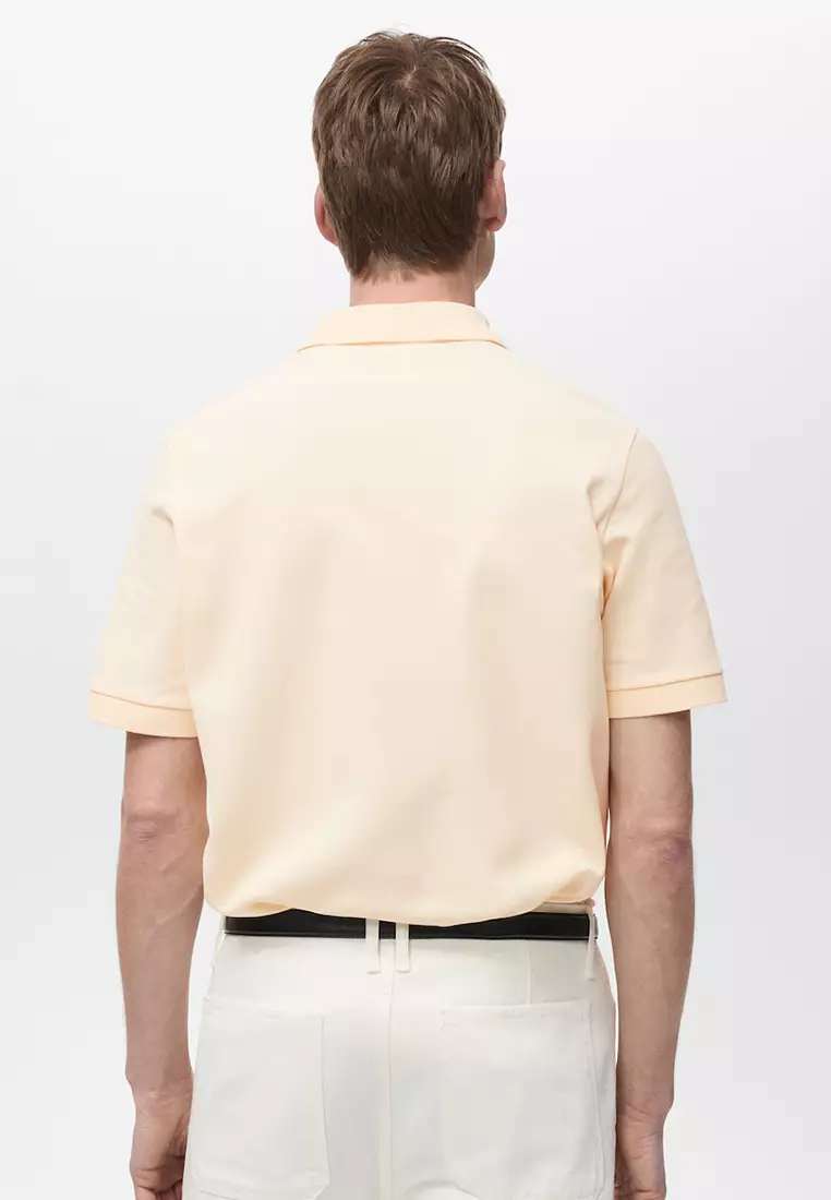 Regular-Fit Cotton Piqué Polo Shirt