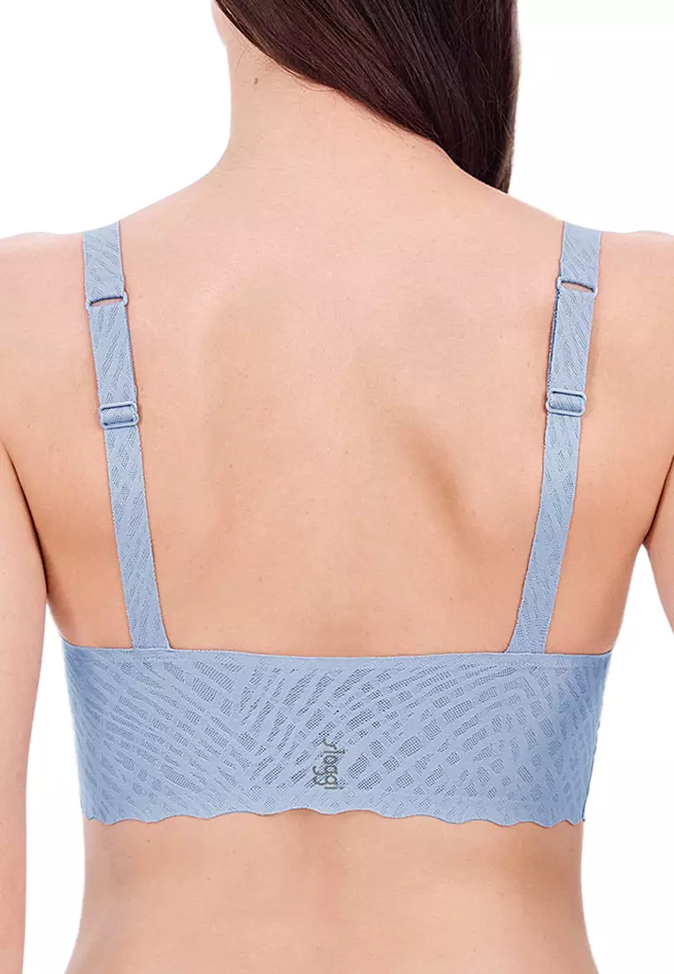 Sloggi Zero Feel Bliss Bralette for Women - Bluish Gray