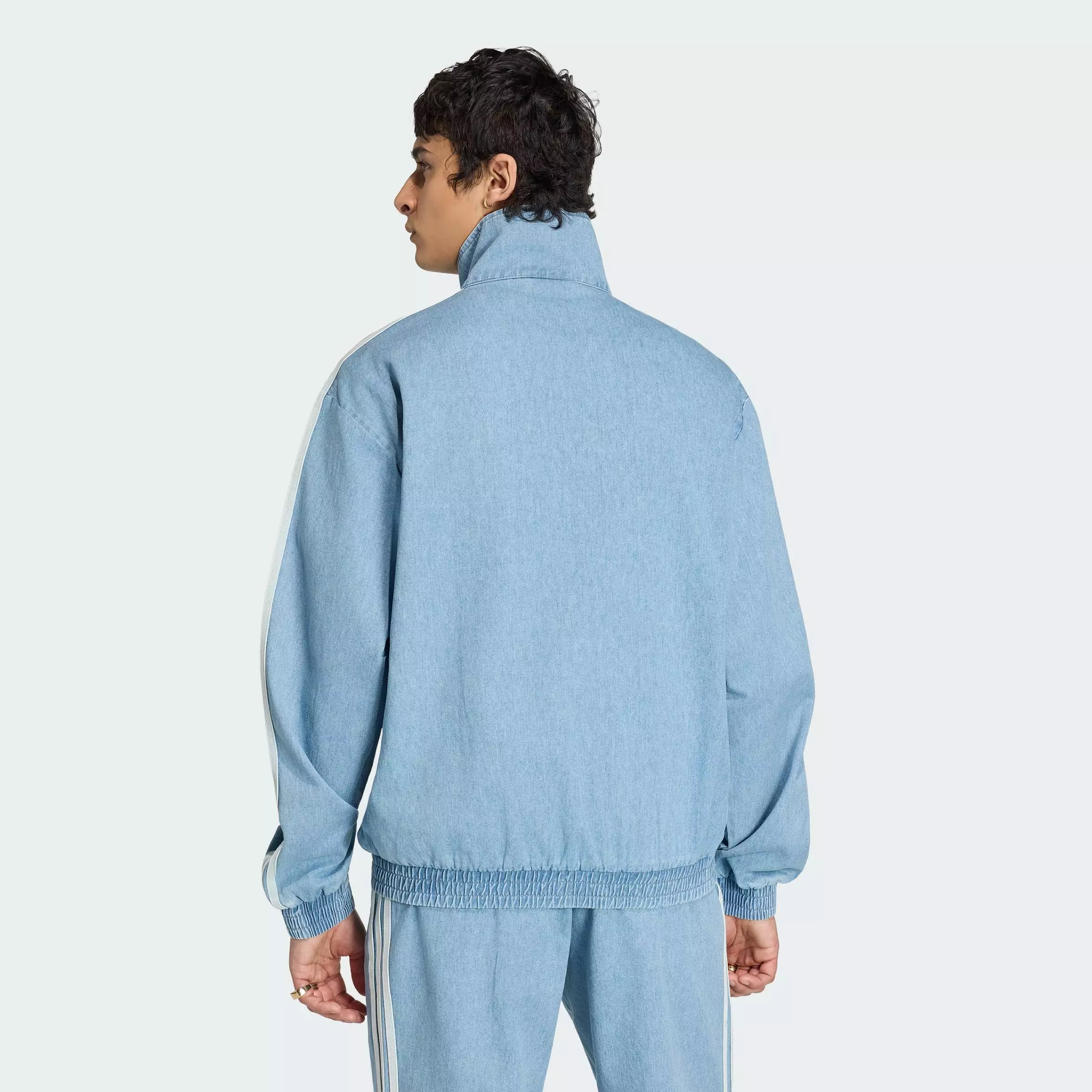 Lifestyle DENIM FIREBIRD TRACK JACKET Men Blue KX1196