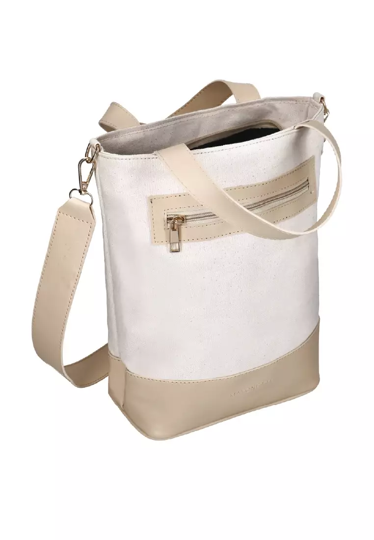 Mayonette Koy Sling Bag - Tas Selempang Wanita Korean Style Fashion Wanita - Cream