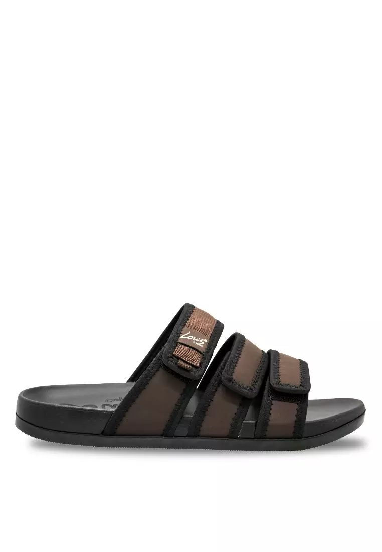 Discount on Louis Cuppers  shoes - SKU: Louis Cuppers Men Slip On Fly Knit Casual Sandals - 240241240