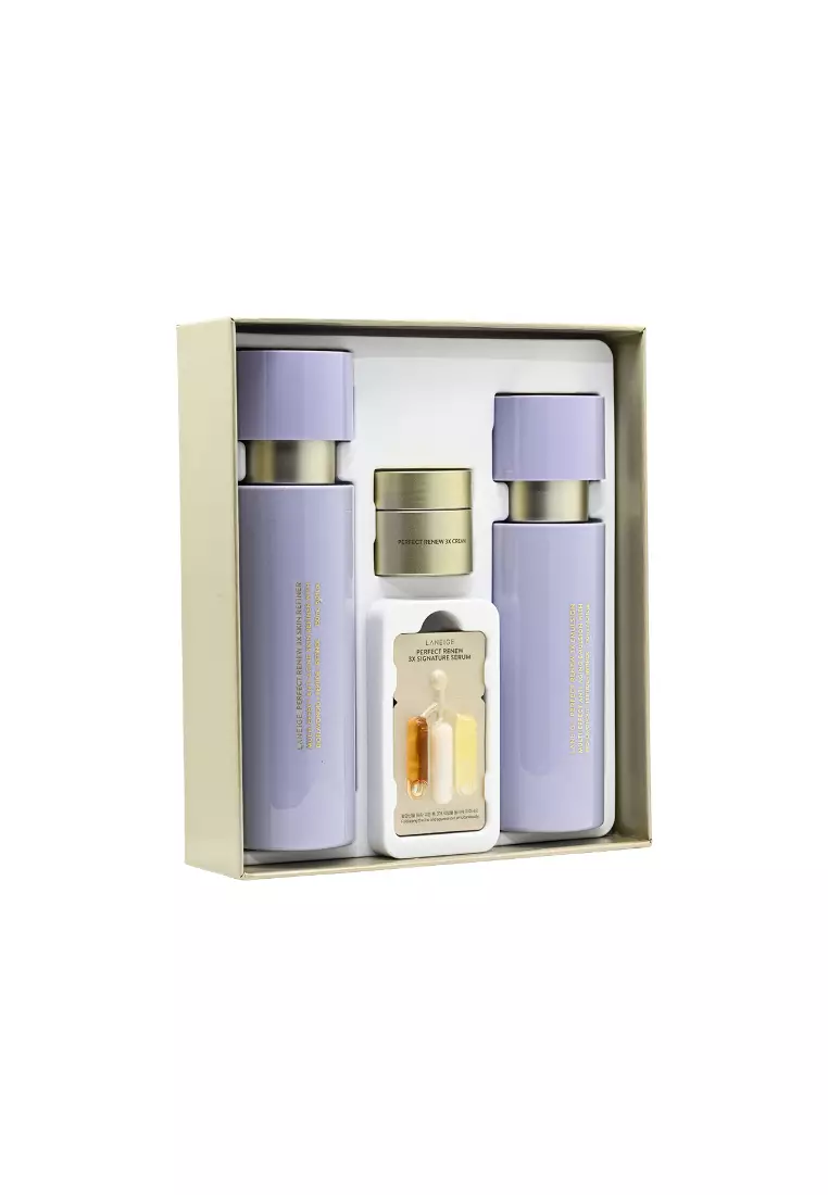 Buy Laneige LANEIGE Perfect Renew 3X 2-Step Set (6pcs) 2026 Online