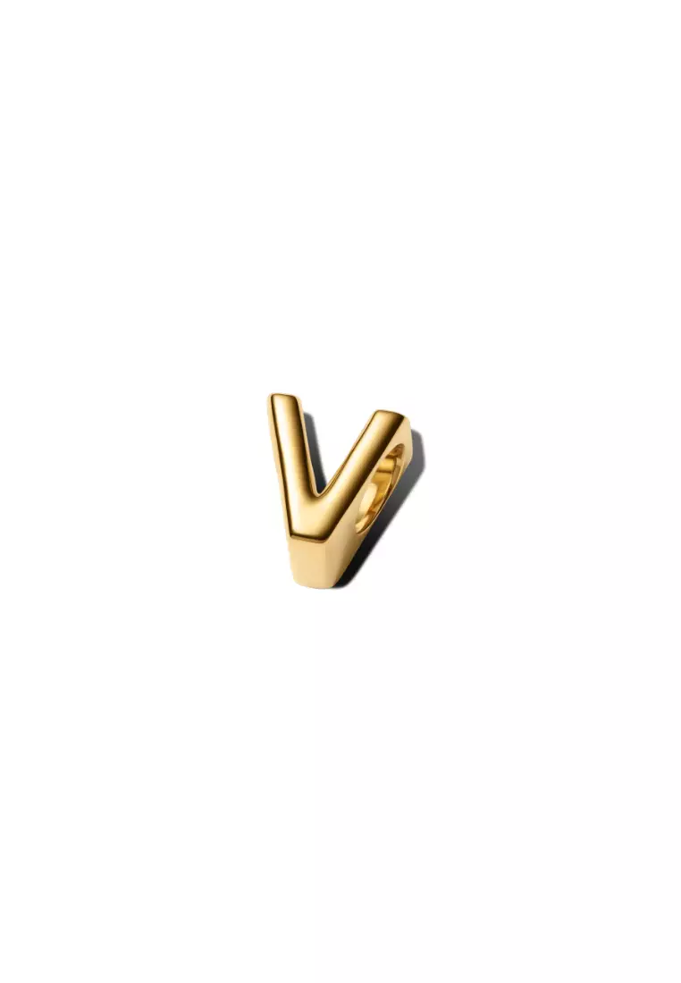 Letter V Alphabet Charm