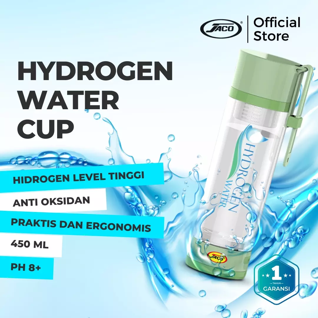 Jual JACO Jaco Water Purifier Bottle Air Hidrogen Hydrogen Water Cup