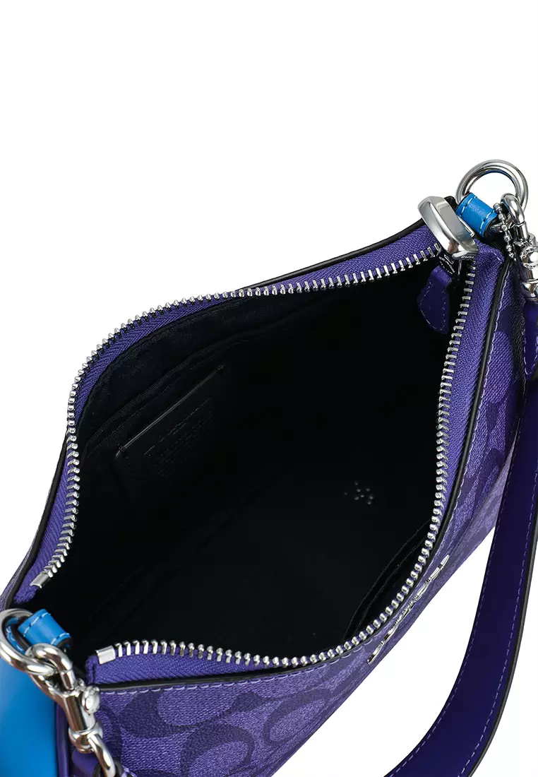 Coach signature best sale blocking mia crossbody