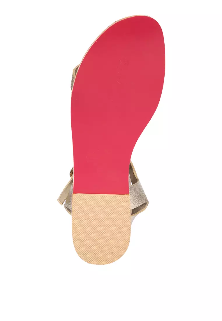 Flat Leather Sandals