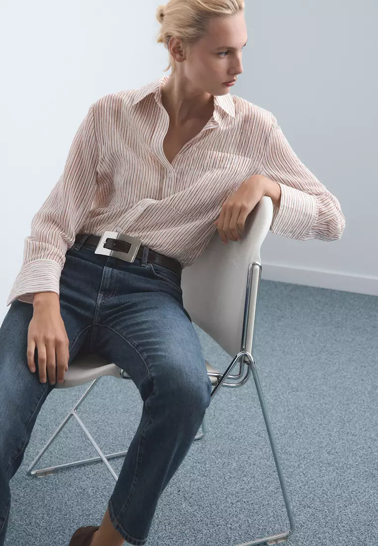 Mid-Rise Slim-Fit Jeans