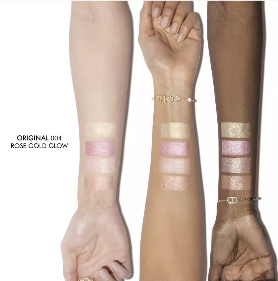 Dior Backstage Glow Face Palette 004 Rose Gold *New Packaging