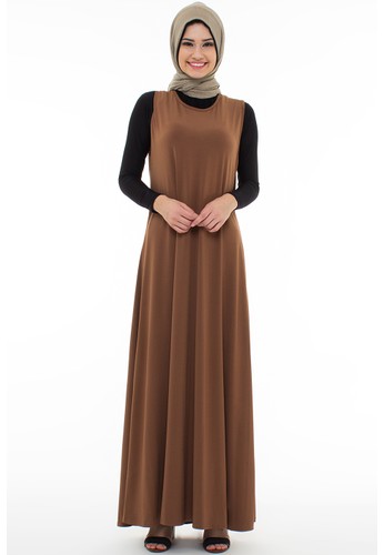 Sheilla Kensy Jersey by JV Hasanah (Coklat)