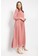 LISH pink and orange Elena Dress - Coral Blush C7C0EAAFB59092GS_4