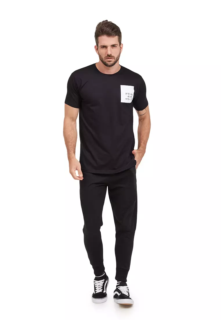 Nade NT094Y s-s Men Nd Katakana cst box blk