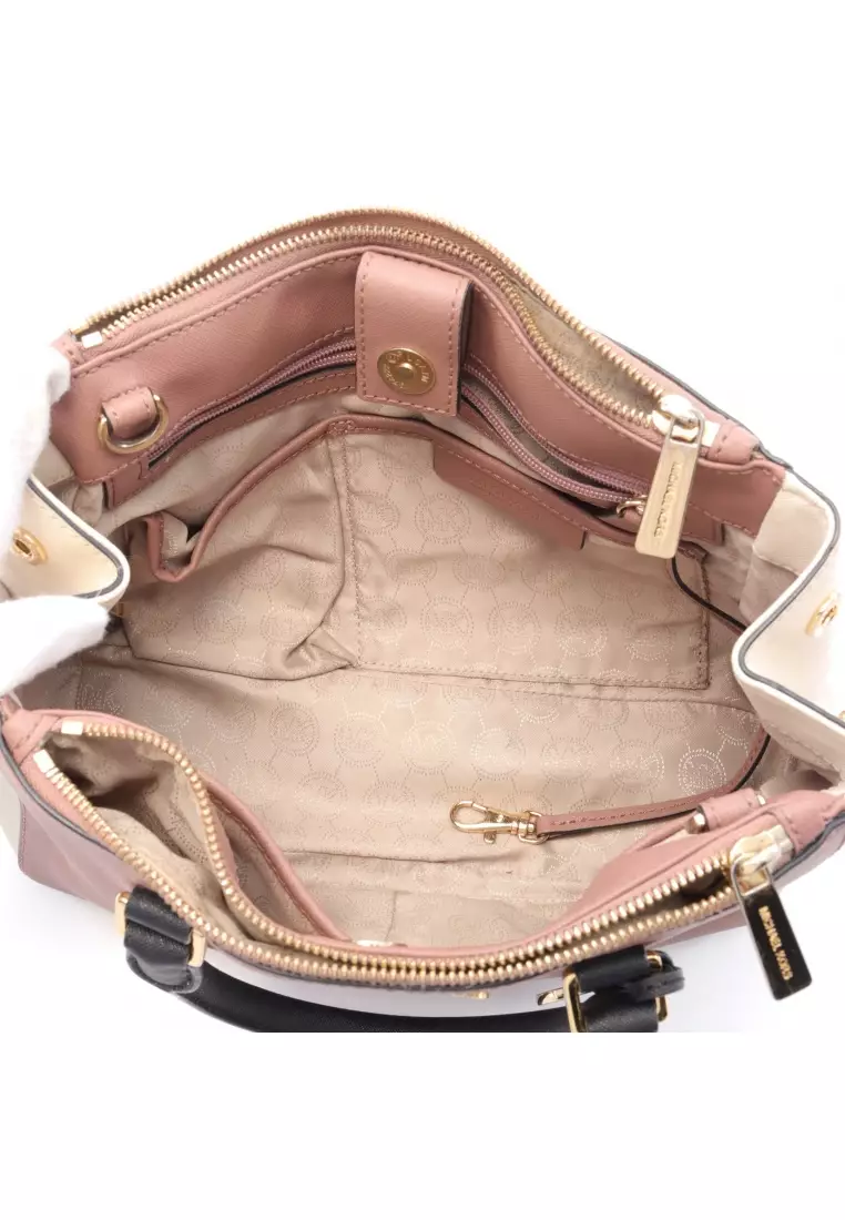 MICHAEL Michael Kors Pink Patchwork Leather Selma Shoulder Bag