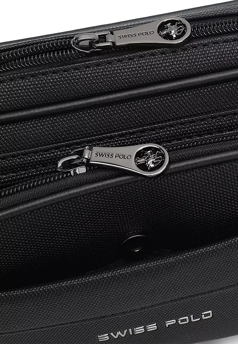 Men's Sling Bag / Crossbody Bag - Black