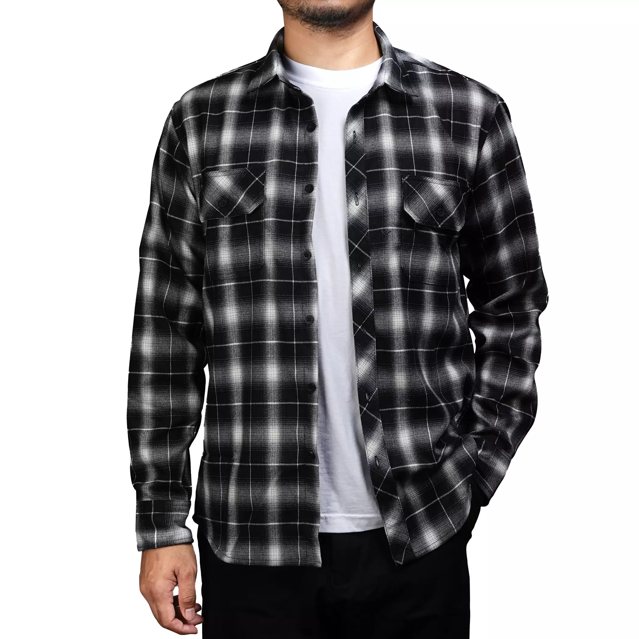 Gloaming Kemeja Flanel Veterano Panjang Duskrell Pria 