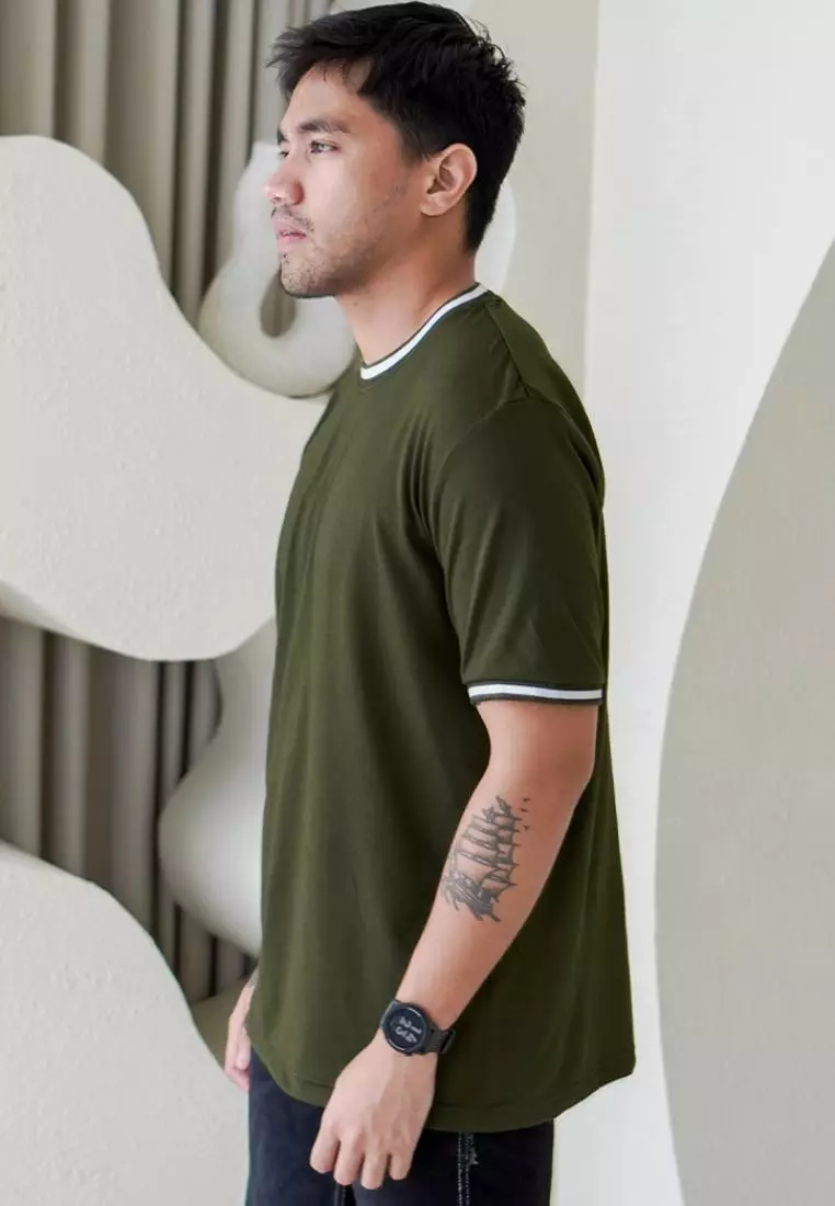 MATSUDA Kaos Polos Pria T shirt Relaxed Fit Oshu
