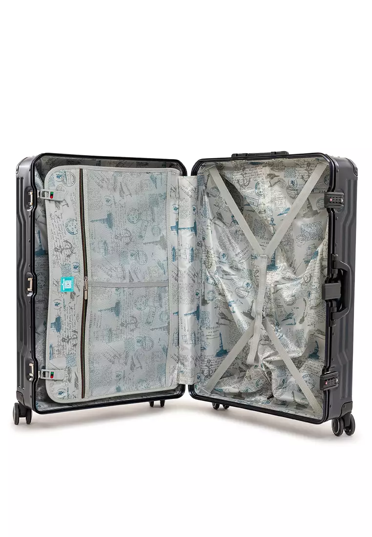 Cruiser 1512-69 Dark Navy (Frame Type) - Large - TSA Luggage