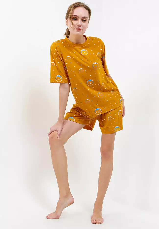Pyjama Short Sleeve Short Pants Sleepwear