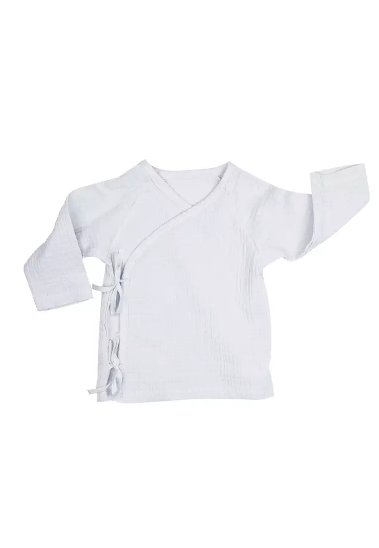 Mallows Alaska - Longsleeves Side-Tie And Pajama Set For Infants / Baby Clothes