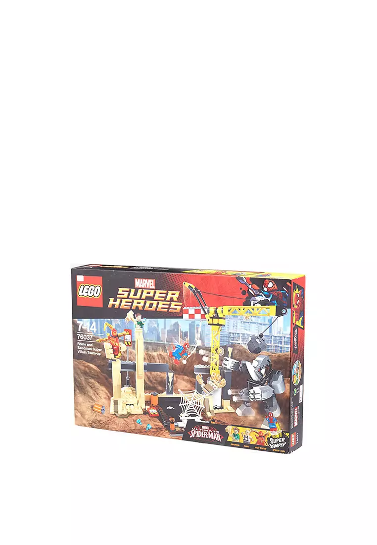 Spider-Man Rhino and Sandman Super Villain Team