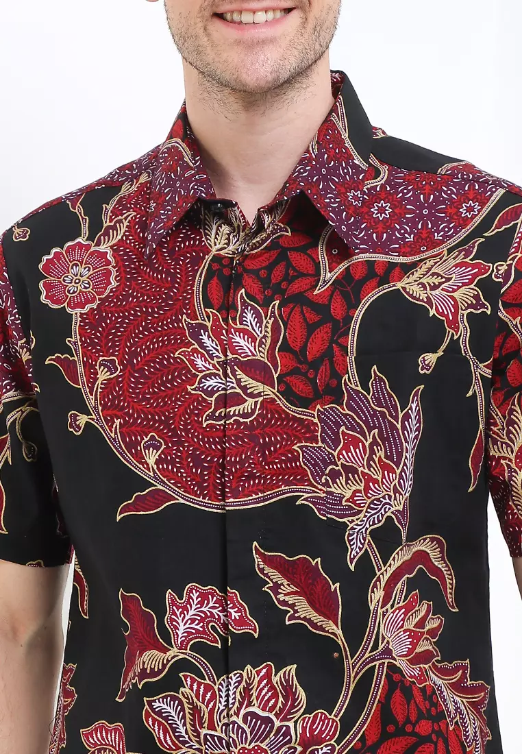 Hem Body Fit Batik Sawat Rambat