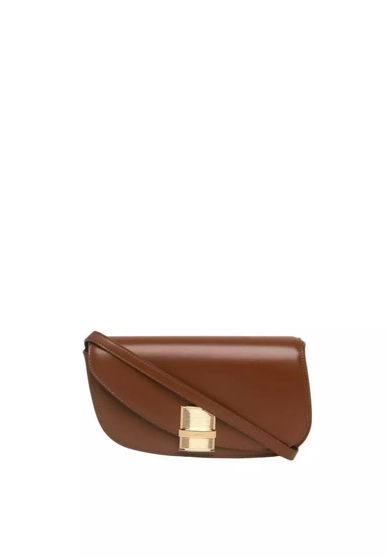 Calfskin Leather Crossbody Bag