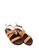 Otto brown Cross Strap Slingback Sandals E337BSHB28CB4CGS_4