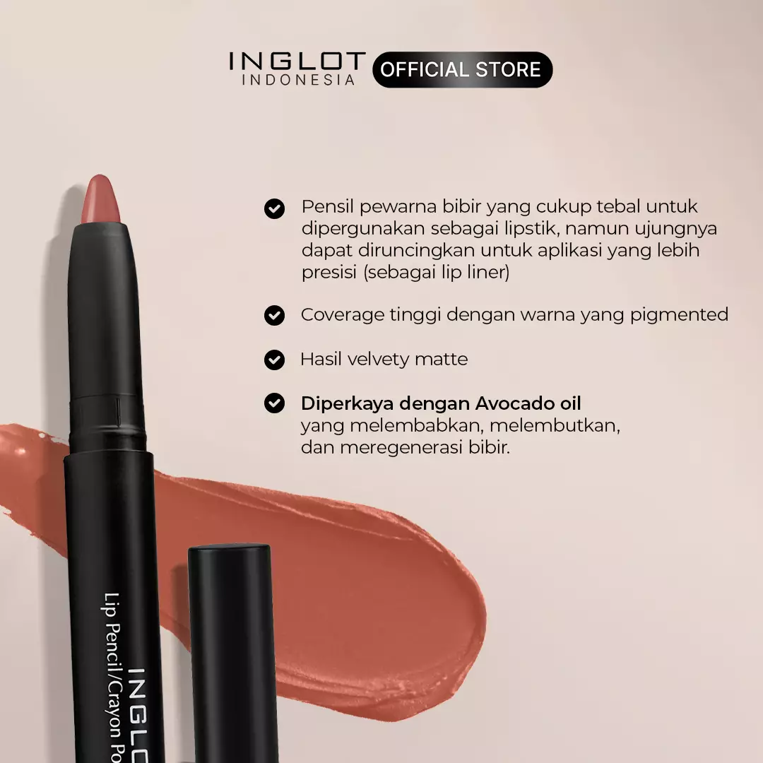 AMC LIP PENCIL WITH SHARPENER 16