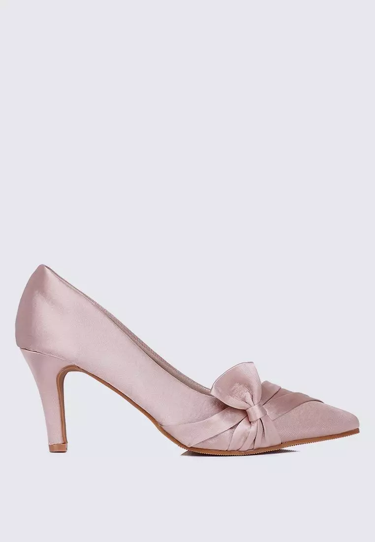 Discount on My Ballerine  shoes - SKU: My Ballerine Zuu Comfy Pumps In Champagne