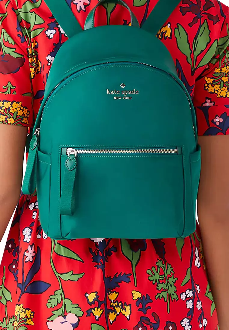 Kate Spade Chelsea Medium The Little Better Nylon Backpack Deep