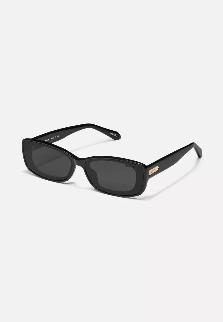 Vibe Check Sunglasses - Black/Black Polarized