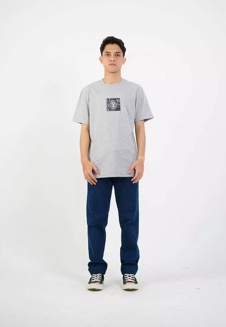 Greenlight Men's T-Shirt Short Sleeve Regular Fit Cotton Lexx OL-C431224