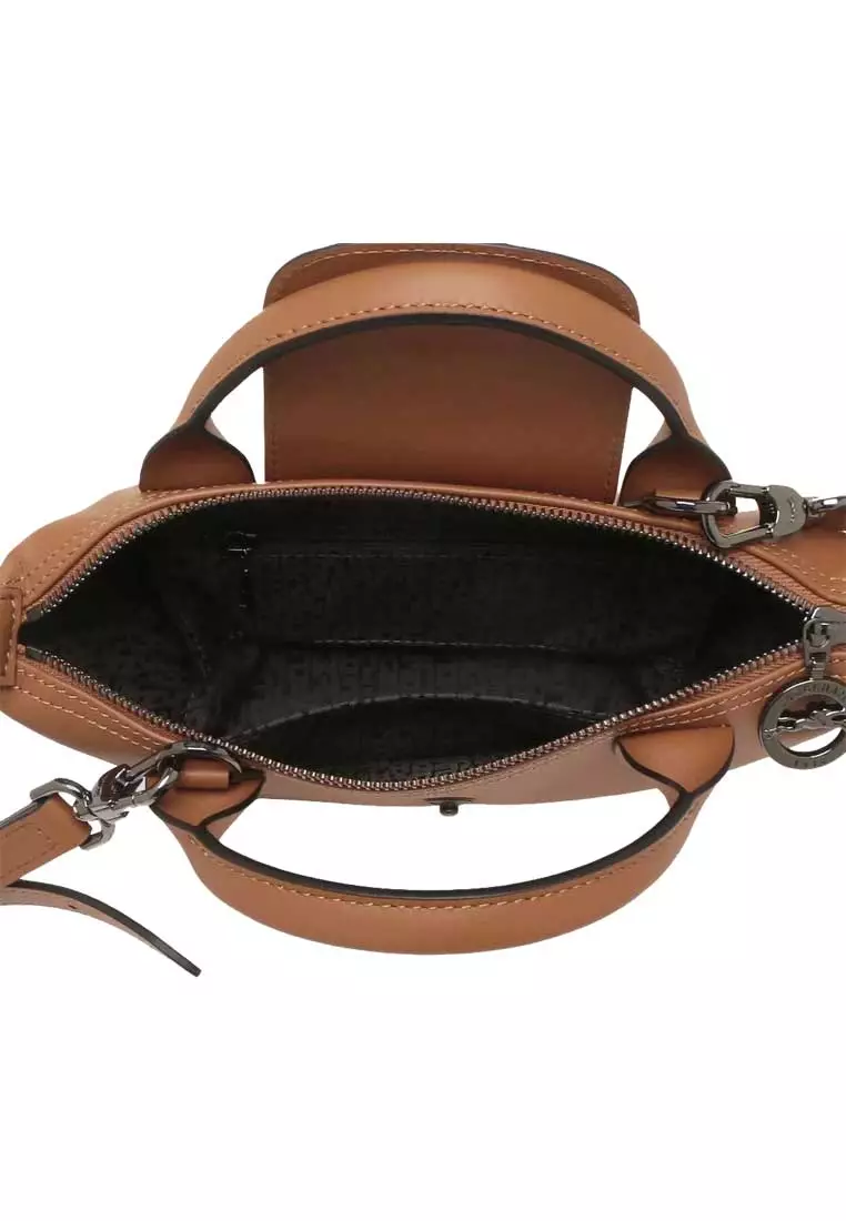 Le Pliage Extra XS Leather Handbag Cajou L1500987