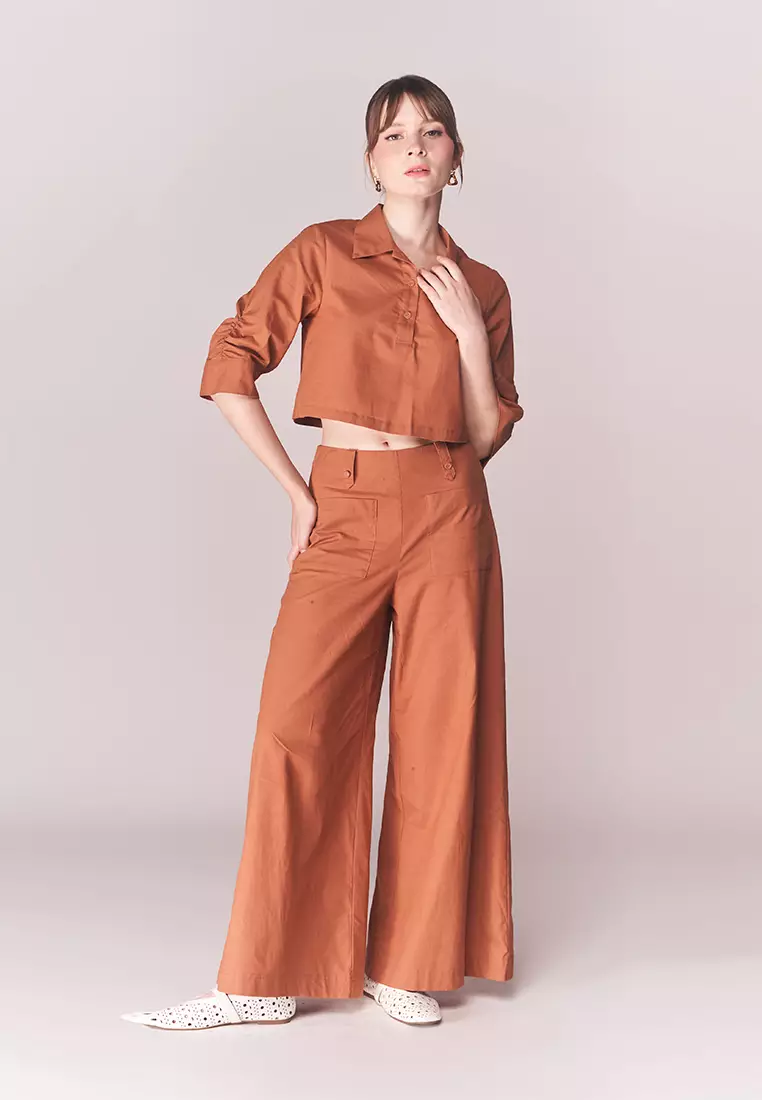 Solstice Bigonia Quarter Sleeve Top