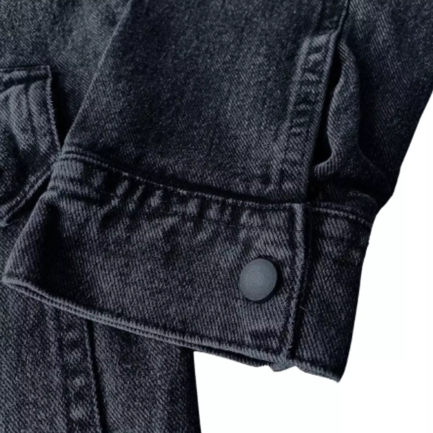 Jaket Jean's Parka Black Sandwash