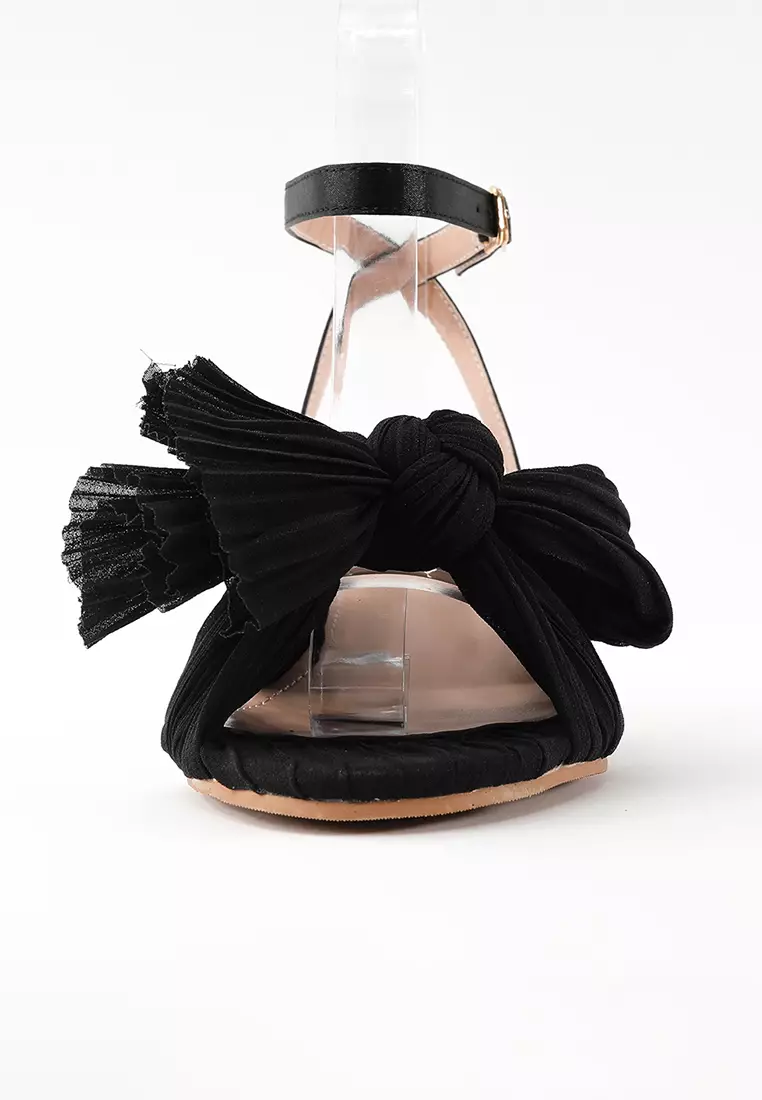 5CM Bowknot Strap Mid Heel Sandals WTY1199-1