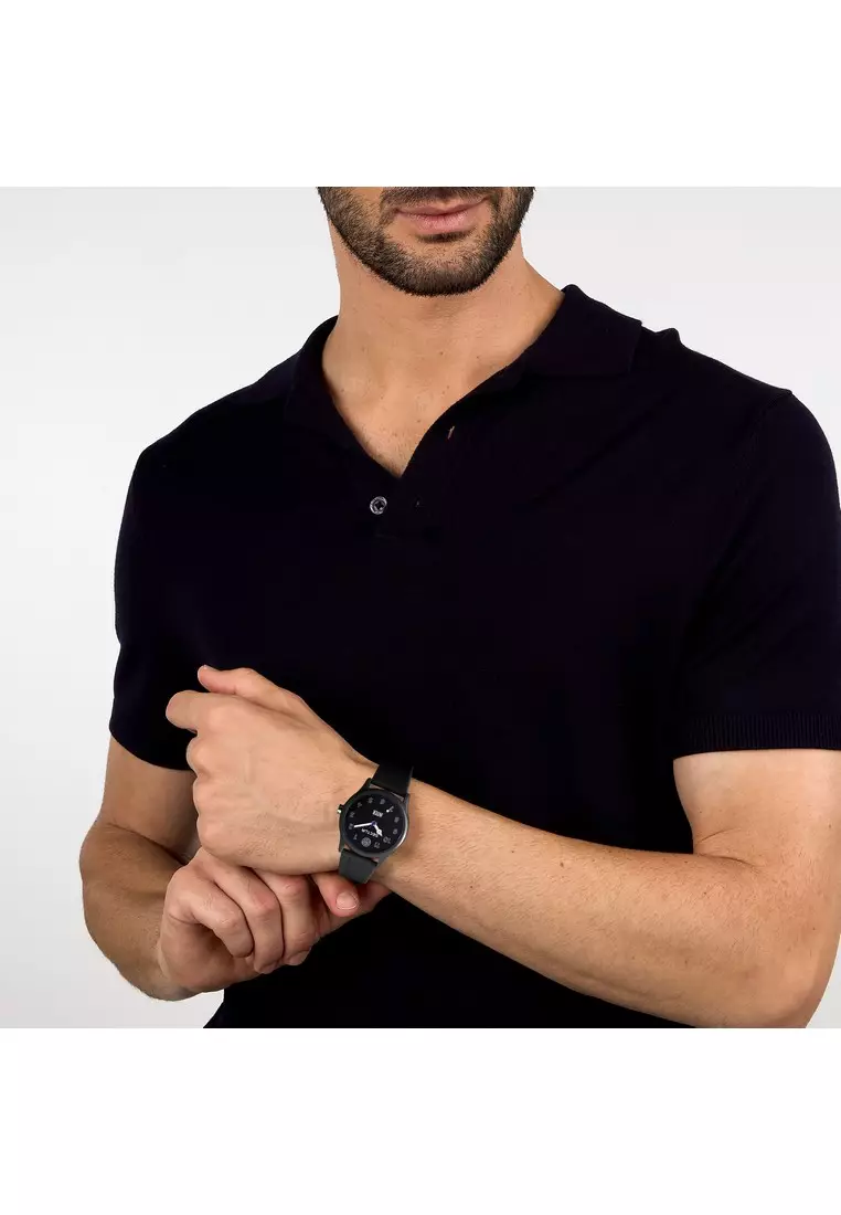 【2 Years Warranty】Sector Inter Collection Ex-Q Black Men's Watch R3251203007