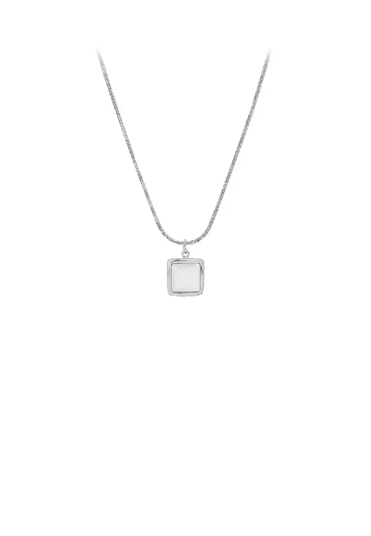 Buy Glamorousky Simple Fashion 316L Stainless Steel Geometric
