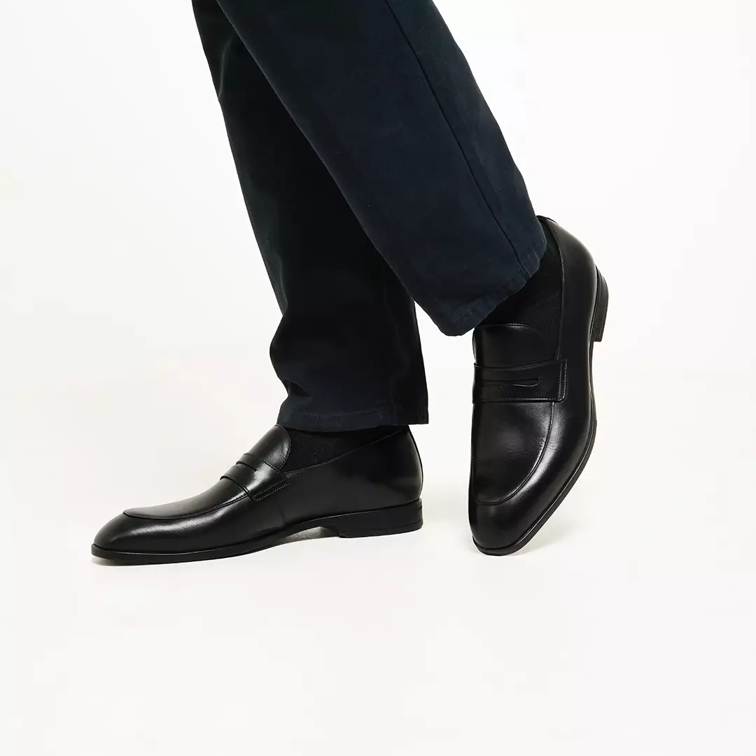 Odaly Loafer in Leather - Black