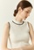 HAPPY FRIDAYS white Textured Knit Color Match Vest JW PY-F04001 F3E0CAA374AC0AGS_3