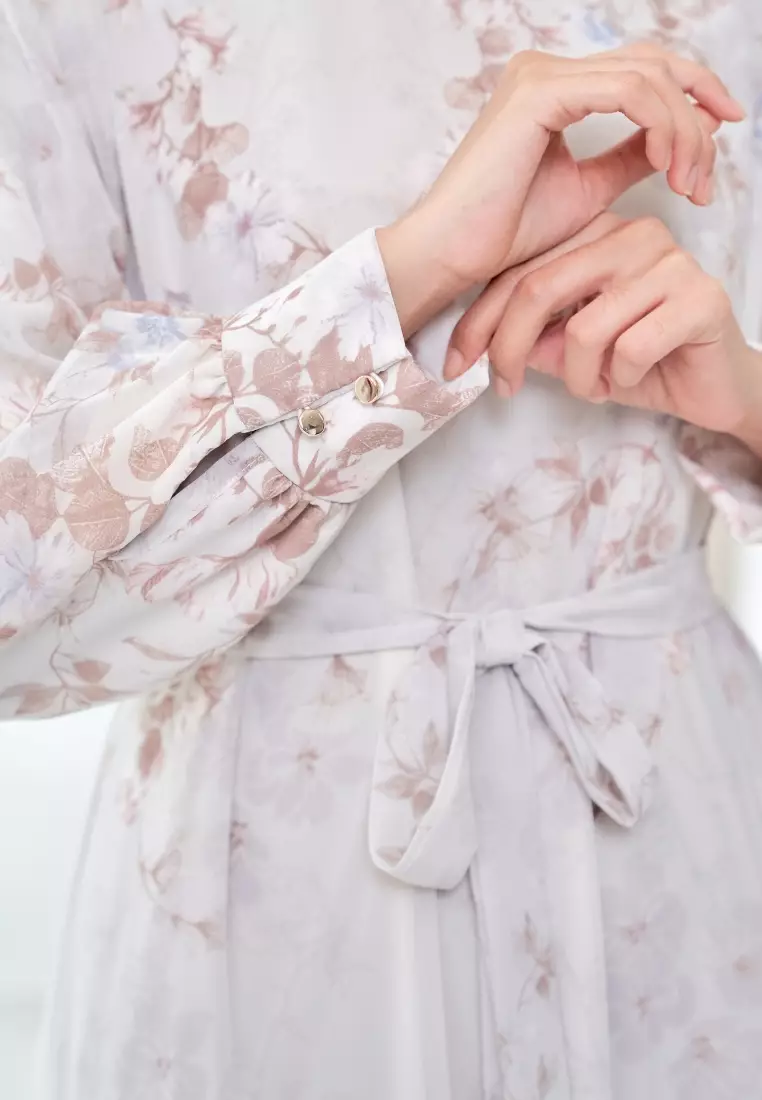 Aletta Dress - Soft Grey