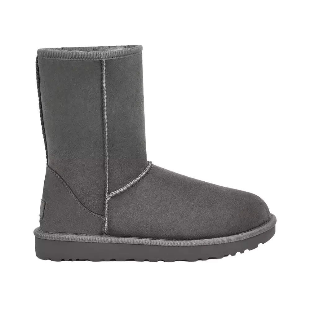 Jual UGG Classic Short II Boots Grey Original 2025 ZALORA