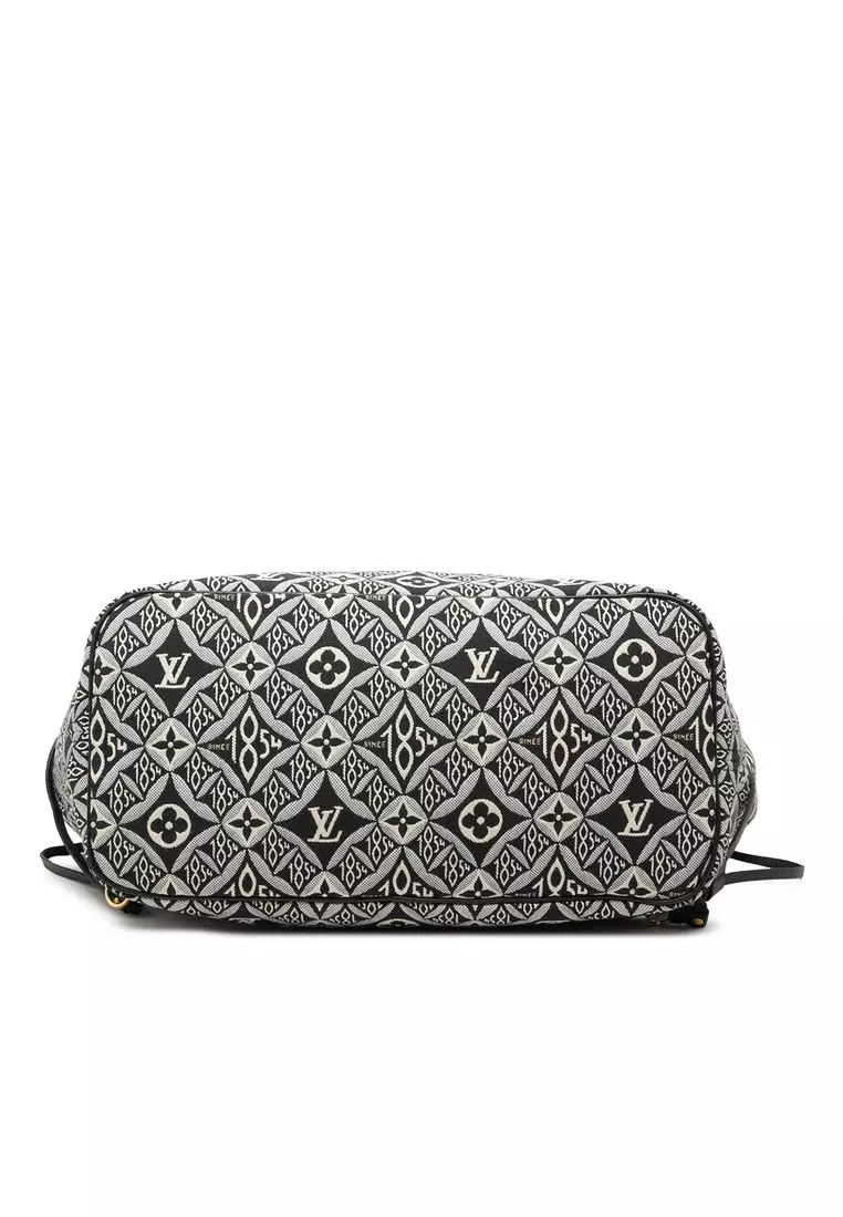 Pre-Loved Louis Vuitton Monogram Jacquard Since 1854 Neverfull Mm