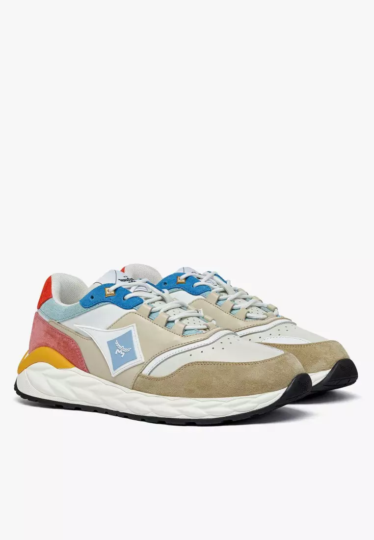 Discount on MCM  shoes - SKU: Skywander Lo Sneakers in Calf Leather