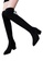 Twenty Eight Shoes black Trapezoid Mid Heel Pointed Toes Over Knee Boot VB116 02F30SH73BEF43GS_3