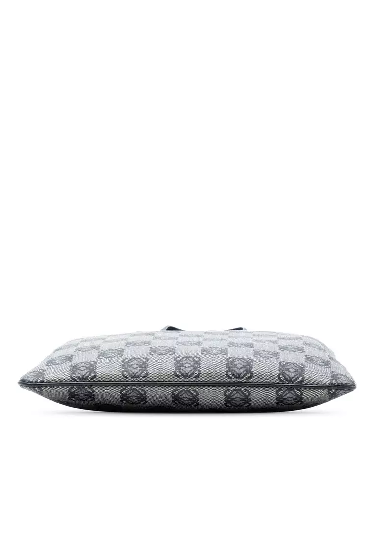 二手 Loewe Anagram 塗層帆布手提包