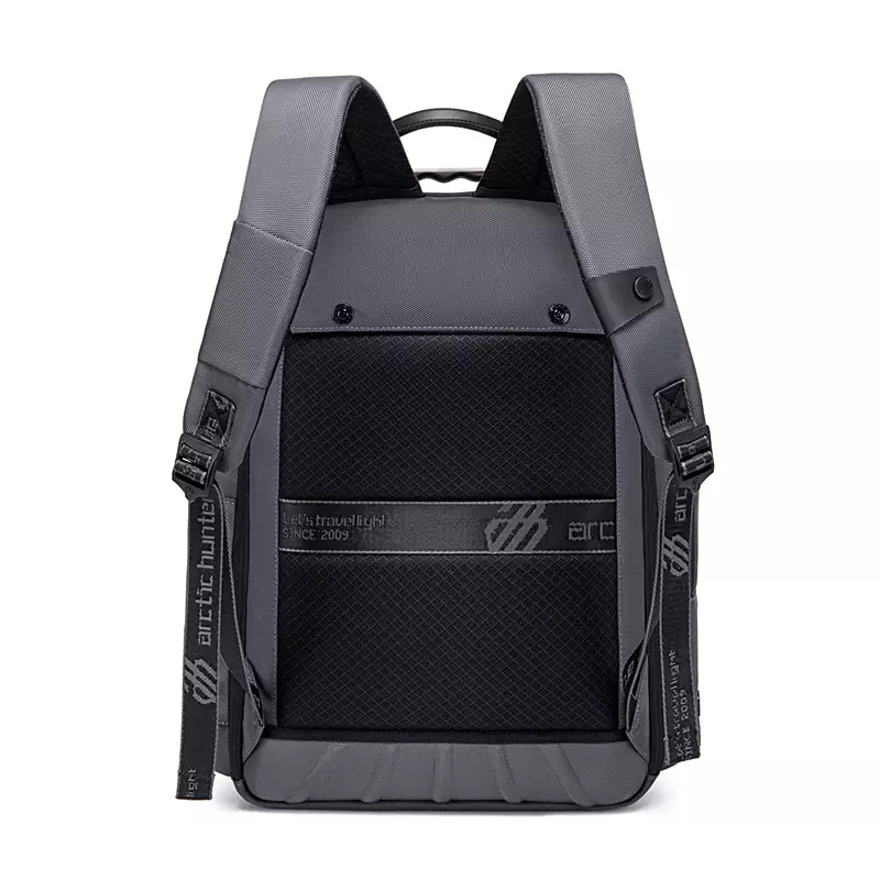 Arctic Hunter B00499 Tas Ransel Backpack Laptop Kerja pria 15.6 Inch - GREY