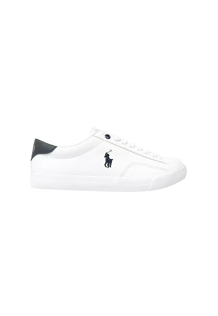 Discount on Polo Ralph Lauren  shoes - SKU: Theron V- White & Navy