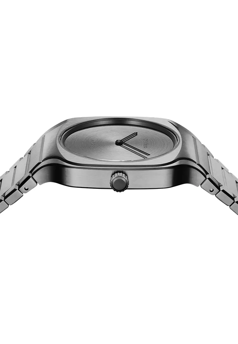 Gun Frame Square Bracelet Watch, 37 mm